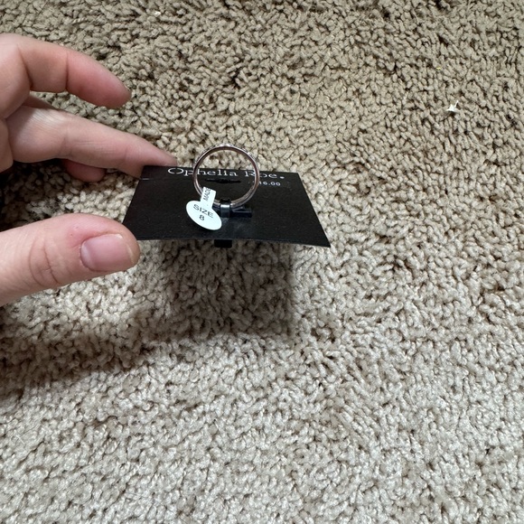 Ophelia Roe Silver Ring Set - Picture 2 of 6